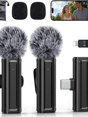 Wireless Mini Microphone for iPhone